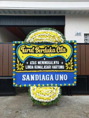 Papan Bunga Duka di Kwikma
