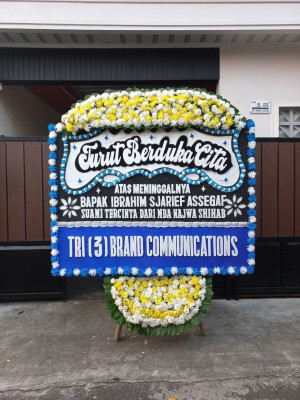 Papan Bunga Duka di Kwikma